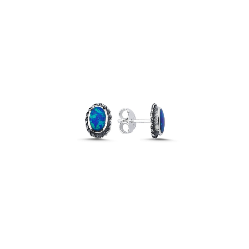 Gümüş%206x8mm%20Opal%20Taşlı%20Küpe