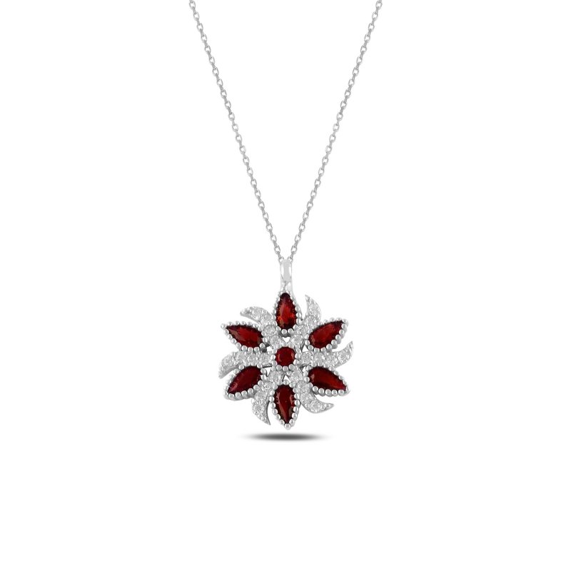 Gümüş%20Zirkon%20Taşlı%20Kolye-Garnet%20zirkon%20(kırmızı)